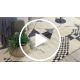 Covor BERBER MR1801 Beni Mrirt țesut manual din Maroc, Boho - bej / gri